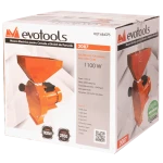 Moara electrica pentru cereale si stuleti de porumb EvoTools 684375, 1100W, 240 kg/h, 2850 rpm, 3 site