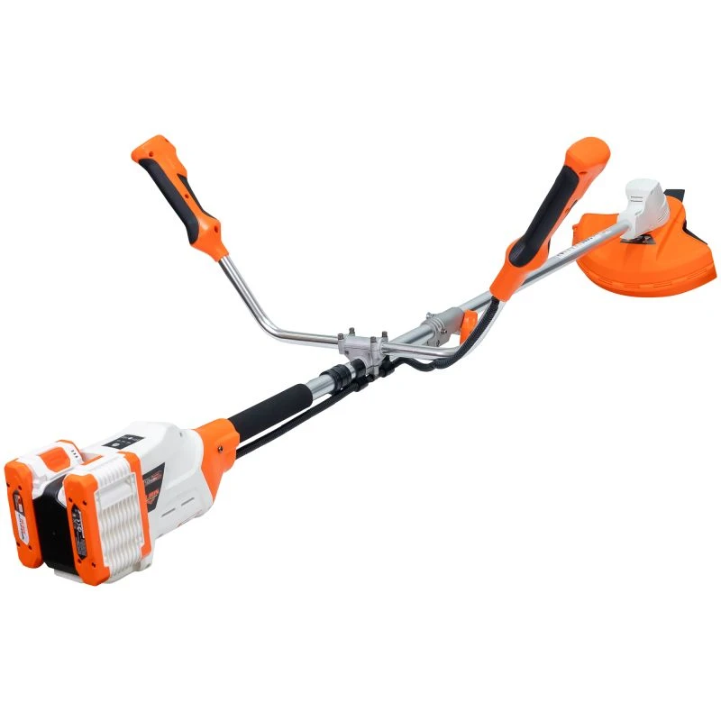 Motocoasa de umar pe acumulator RURIS 3044E, Brushless, 2x20V, taiere 300 mm, cutit 3 dinti, fara acumulatori