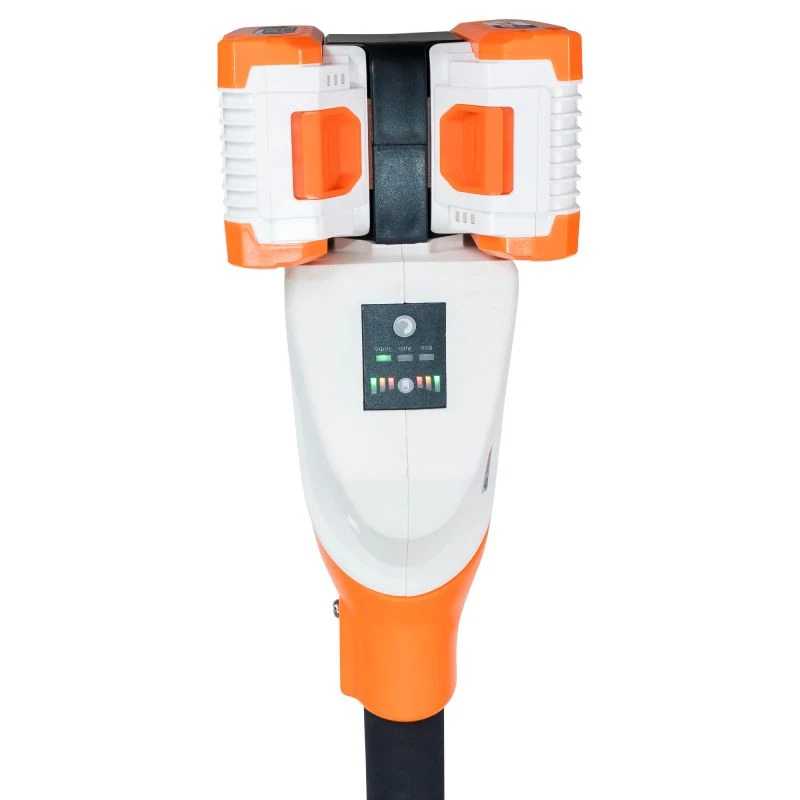 Motocoasa de umar pe acumulator RURIS 3044E, Brushless, 2x20V, taiere 300 mm, cutit 3 dinti, fara acumulatori