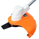 Motocoasa de umar pe acumulator RURIS 3044E, Brushless, 2x20V, taiere 300 mm, cutit 3 dinti, fara acumulatori