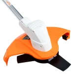 Motocoasa de umar pe acumulator RURIS 3044E, Brushless, 2x20V, taiere 300 mm, cutit 3 dinti, fara acumulatori