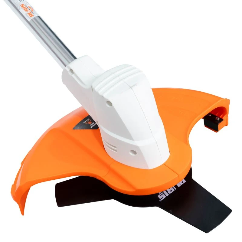 Motocoasa de umar pe acumulator RURIS 3044E, Brushless, 2x20V, taiere 300 mm, cutit 3 dinti, fara acumulatori