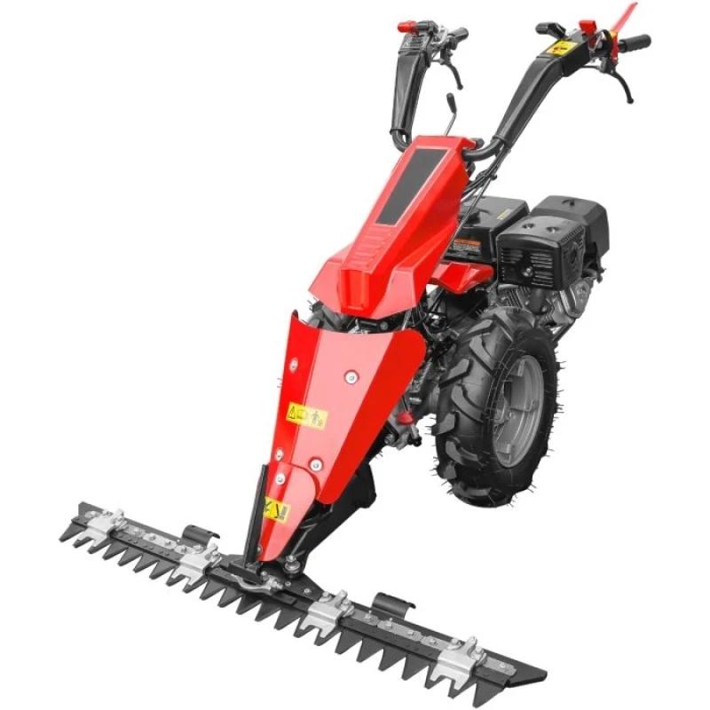 Motocositoare Bisonte BTA-MF400 cu sistem cosire BTA-GC400 inclus, 15 CP, latime lucru 120 cm, 3+3 viteze
