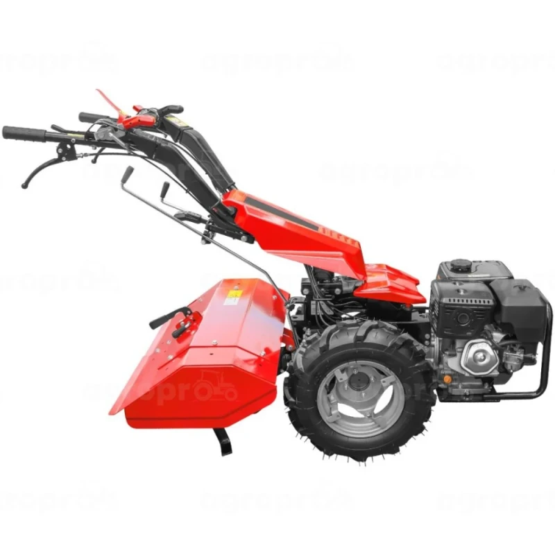 Motocultivator Bisonte BTA-MF400 cu freza BTA-TI400 inclusa, 15 CP, latime lucru 80 cm, 3+3 viteze