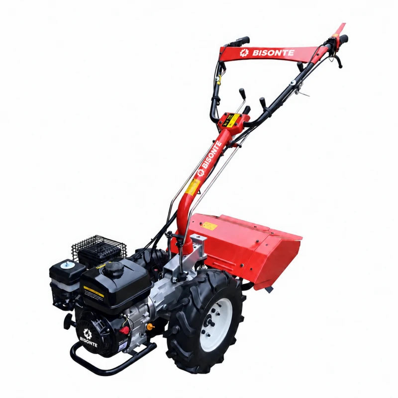 Motocultivator multifunctional Bisonte BTA-MF360 cu freza BTA-TI360 inclusa, 6.5 CP, latime lucru 62 cm, 2+2 viteze