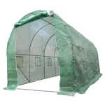 Solariu/Sera 400 x 200 x 200 cm RURIS 400, suprafata 8 mp, 8 ferestre cu plasa insecte, usa rulanta cu fermoar, dimensiune 400 x 200 x 200 cm, structura din teava galvanizata 19 mm