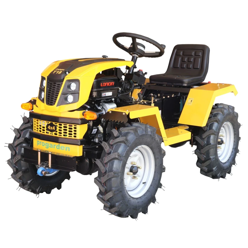 ProGARDEN Campo T18 Minitractor V27 4x4, 18CP, benzina, hidraulica fata-spate, roti 6.00-12, Model 2026