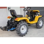 ProGARDEN Campo T18 Minitractor V27 4x4, 18CP, benzina, hidraulica fata-spate, roti 6.00-12, Model 2026 + Freza tractata V27 minitractoare Campo T, 15/20cm