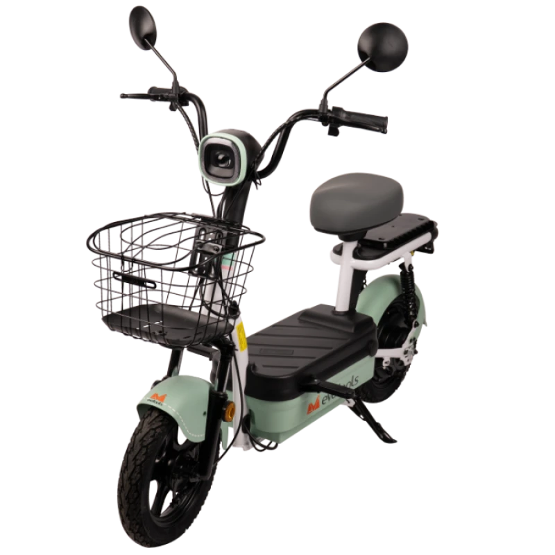 Scuter electric Evootols SC350, 900W, Autonomie 32 km, Baterie 48V/12Ah, viteza maxima de 25 km/h, conform reglementarilor UE, fara permis