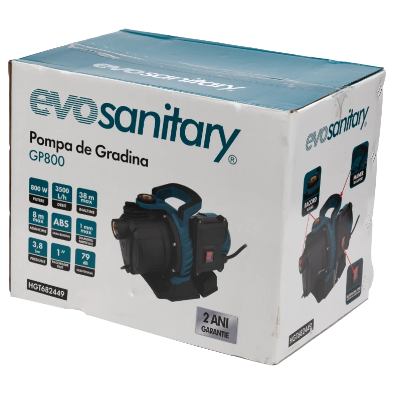 Pompa Gradina ABS GP800 Evosanitary