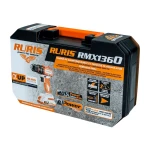 RURIS RMX 1360, Masina de gaurit, insurubat cu percutie pe acumulator
