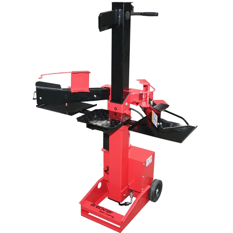 Despicator lemne vertical 8T, 3kW 220V, lungime bustean 520mm, diametru 350mm Breckner Germany