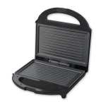 Sandwich maker Heinner SM-H700BK, 700W, 2 sandwich-uri, placi grill antiaderente, negru
