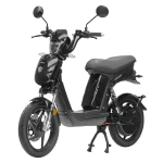 Scuter electric, Samus Chicago-18T800-48V26-Black, autonomie 90 km, motor 800 W, acumulator 48 V 26 Ah, viteza maxima de 25 km/h, conform reglementarilor UE, fara permis
