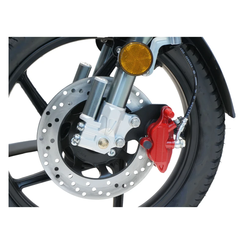 Scuter electric, Samus Chicago-18T800-48V26-Black, autonomie 90 km, motor 800 W, acumulator 48 V 26 Ah, viteza maxima de 25 km/h, conform reglementarilor UE, fara permis