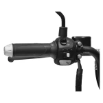 Scuter electric, Samus Chicago-18T800-48V26-Black, autonomie 90 km, motor 800 W, acumulator 48 V 26 Ah, viteza maxima de 25 km/h, conform reglementarilor UE, fara permis