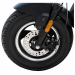 Scuter electric, Samus Denver 25-10T1300-60V20L-Blue, autonomie 60 km, motor 1300 W, acumulator 60 V 20 Ah, viteza maxima de 25 km/h, conform reglementarilor UE, fara permis