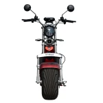Scuter electric, Samus Indiana-10T2100-60V20L-Red, autonomie 60 km, putere maxima 2100 W, acumulator 60 V 20 Ah, viteza maxima de 25 km/h, conform reglementarilor UE, fara permis