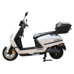 Scuter electric Samus MODENA-25-12T2000-72V23-Silver, putere maxima 2000W, Autonomie 85 km, viteza maxima de 25 km/h, conform reglementarilor UE, fara permis