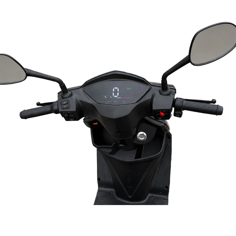 Scuter electric Samus Torino-25-12T2500-72V32-Blue, putere maxima 2500W, Autonomie 100 km, viteza maxima de 25 km/h, conform reglementarilor UE, fara permis
