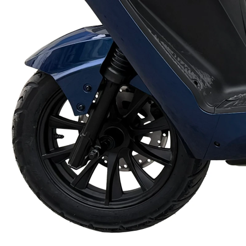 Scuter electric Samus Torino-25-12T2500-72V32-Blue, putere maxima 2500W, Autonomie 100 km, viteza maxima de 25 km/h, conform reglementarilor UE, fara permis