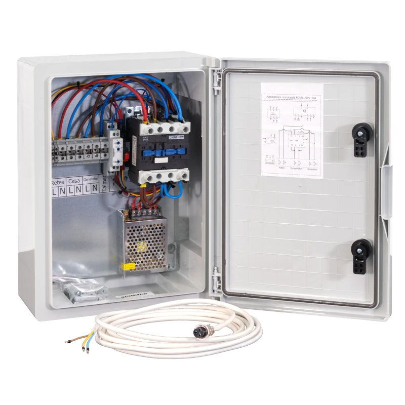 Stager FDATS230V Solar Automatizare pentru generatoare monofazate seria Solar 2poli, 50A, 15Vcc, stager