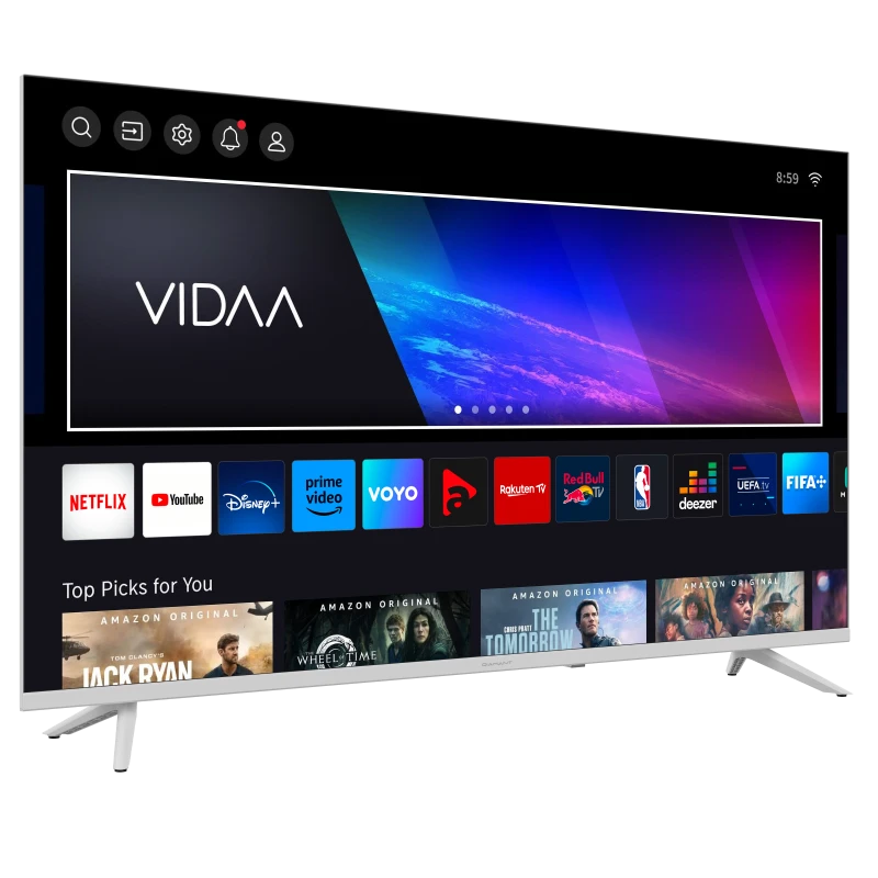 Televizor Smart Diamant 32HL4331H/C, 80 cm (32 inch), HD, Direct LED, VIDAA, Wi-Fi, 3x HDMI, Clasa E, alb