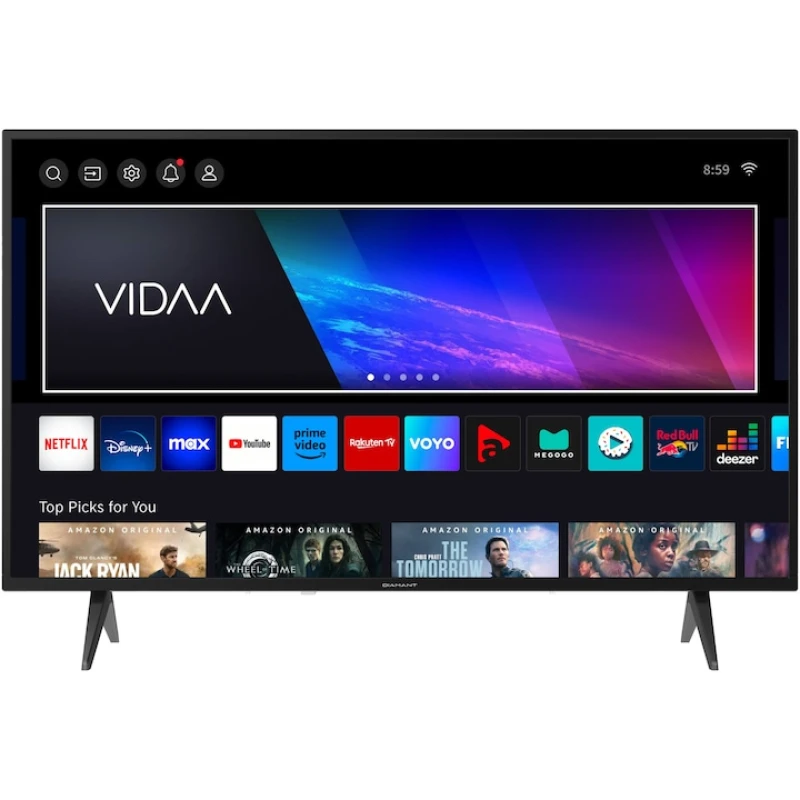 Televizor Smart Diamant 43HL4330F/C, 109 cm (43 inch), Full HD, Direct LED, VIDAA, Wi-Fi, 3x HDMI, Clasa E, negru