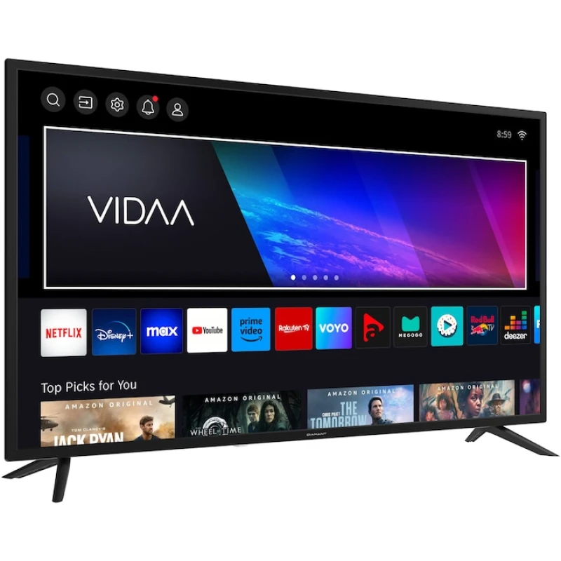 Televizor Smart Diamant 43HL4330F/C, 109 cm (43 inch), Full HD, Direct LED, VIDAA, Wi-Fi, 3x HDMI, Clasa E, negru