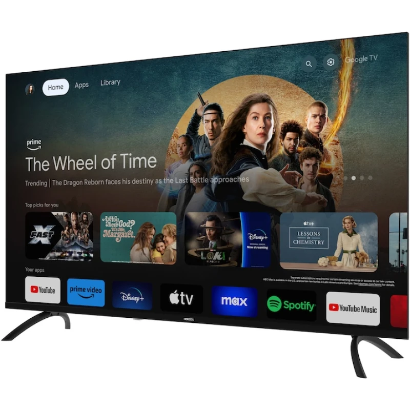 Televizor Smart Horizon 40HL7590F/D, 101 cm (40 inch), Full HD, Google TV, Wi-Fi, Bluetooth, 3x HDMI, Clasa E, negru
