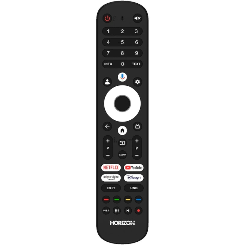 Televizor Smart Horizon 40HL7590F/D, 101 cm (40 inch), Full HD, Google TV, Wi-Fi, Bluetooth, 3x HDMI, Clasa E, negru