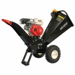Tocator crengi BISONTE Agro Garden BTA-SC50T, 8 CP, diametru tocare 50 mm, motor benzina, roti pneumatice