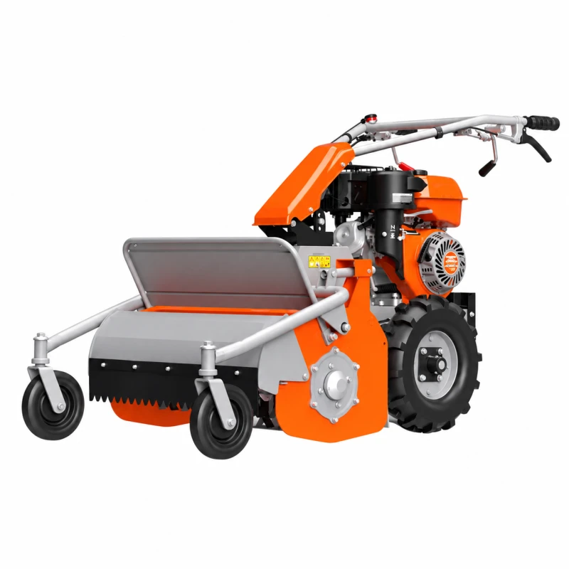 Tocator vegetatie BISONTE BTA-663W, 9 CP, 302 cm3, latime taiere 70 cm, 36 cutite, autopropulsat