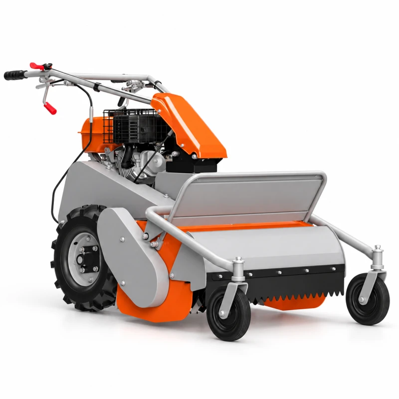 Tocator vegetatie BISONTE BTA-663W, 9 CP, 302 cm3, latime taiere 70 cm, 36 cutite, autopropulsat