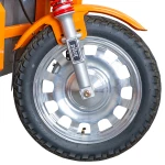 Triciclu electric Cargo RURIS PILOT3130G H, 3600W, baterie 72V 58Ah, autonomie 80 km, descarcare hidraulica, viteza maxima de 25 km/h, conform reglementarilor UE, fara permis