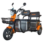 Triciclu electric RURIS PILOT 3040G, 2000W, baterie 72V 20Ah, autonomie 50 km, 25 km/h, 2 locuri, viteza maxima de 25 km/h, conform reglementarilor UE, fara permis