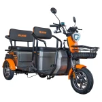Triciclu electric RURIS PILOT 3040G, 2000W, baterie 72V 20Ah, autonomie 50 km, 25 km/h, 2 locuri, viteza maxima de 25 km/h, conform reglementarilor UE, fara permis