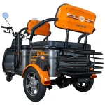Triciclu electric RURIS PILOT 3040G, 2000W, baterie 72V 20Ah, autonomie 50 km, 25 km/h, 2 locuri, viteza maxima de 25 km/h, conform reglementarilor UE, fara permis