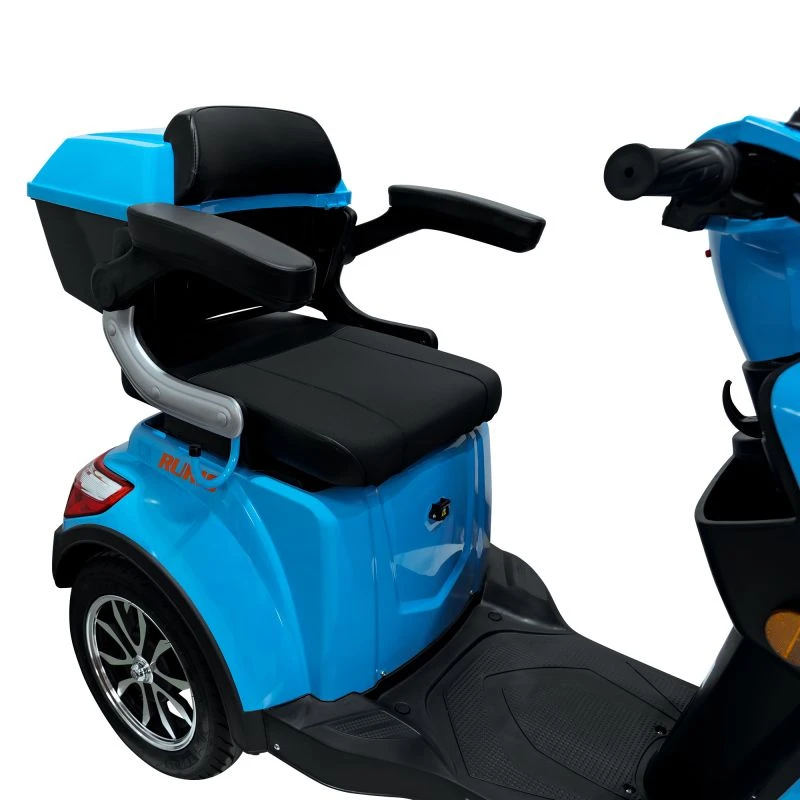 Triciclu electric RURIS PILOT SX100, 1300W, baterie 60V 20Ah, autonomie 46 km, viteza maxima de 25 km/h, conform reglementarilor UE, fara permis