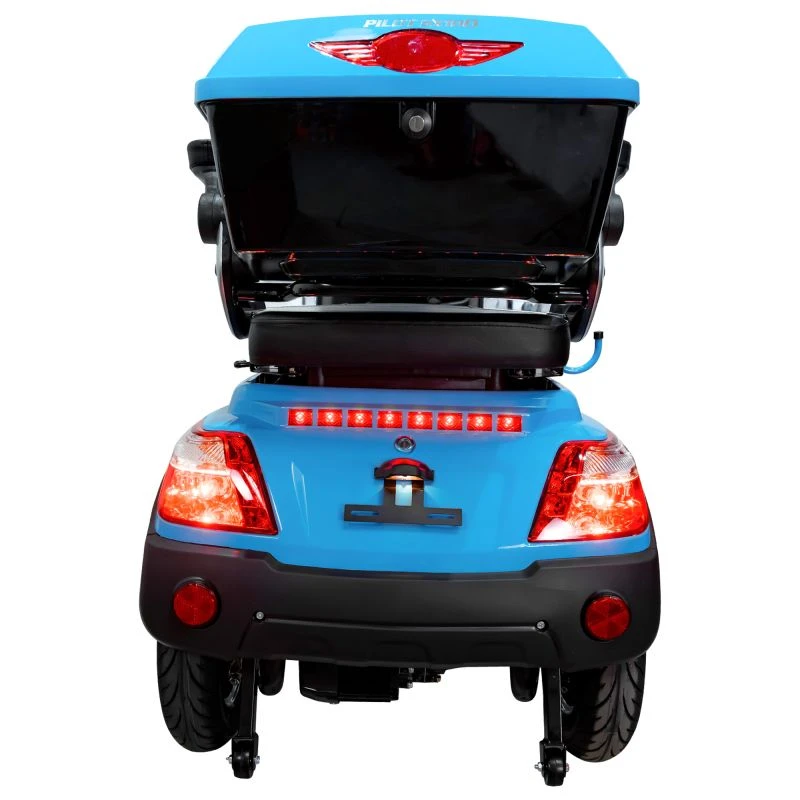 Triciclu electric RURIS PILOT SX100, 1300W, baterie 60V 20Ah, autonomie 46 km, viteza maxima de 25 km/h, conform reglementarilor UE, fara permis