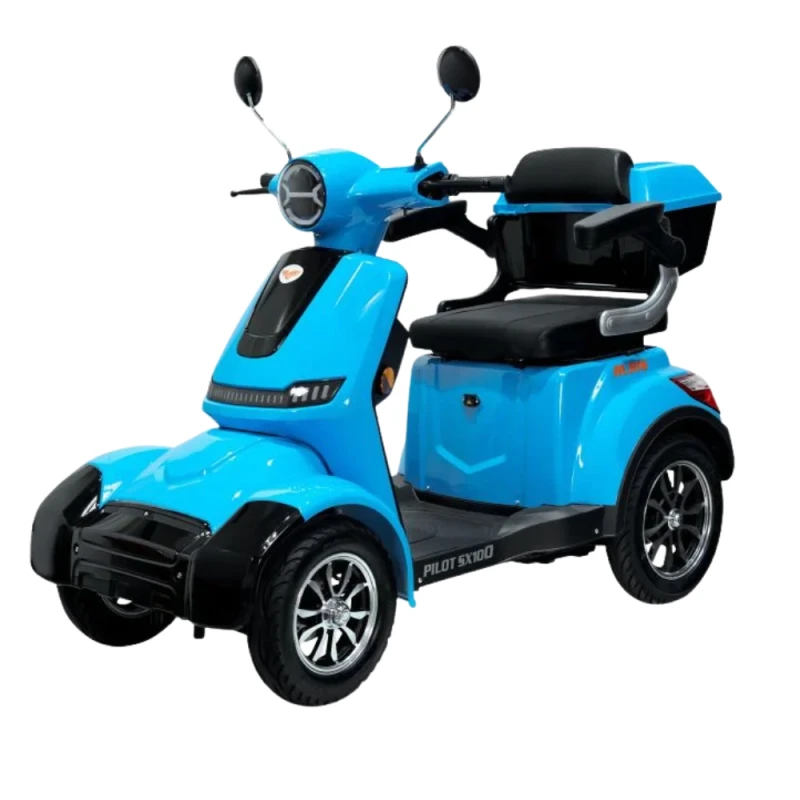 Triciclu electric RURIS PILOT SX100, 1300W, baterie 60V 20Ah, autonomie 46 km, viteza maxima de 25 km/h, conform reglementarilor UE, fara permis