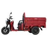 Triciclu electric, Samus Cargo Montana-25-1.3-72V32-Red, 12 inch, putere maxima 3900W, acumulator 72V 32Ah, autonomie 48 km, viteza maxima de 25 km/h, conform reglementarilor UE, fara permis
