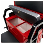Triciclu electric, Samus Cargo Montana-25-1.3-72V32-Red, 12 inch, putere maxima 3900W, acumulator 72V 32Ah, autonomie 48 km, viteza maxima de 25 km/h, conform reglementarilor UE, fara permis