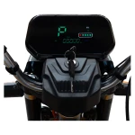 Triciclu electric, Samus Cargo Montana-25-1.3-72V32-Red, 12 inch, putere maxima 3900W, acumulator 72V 32Ah, autonomie 48 km, viteza maxima de 25 km/h, conform reglementarilor UE, fara permis