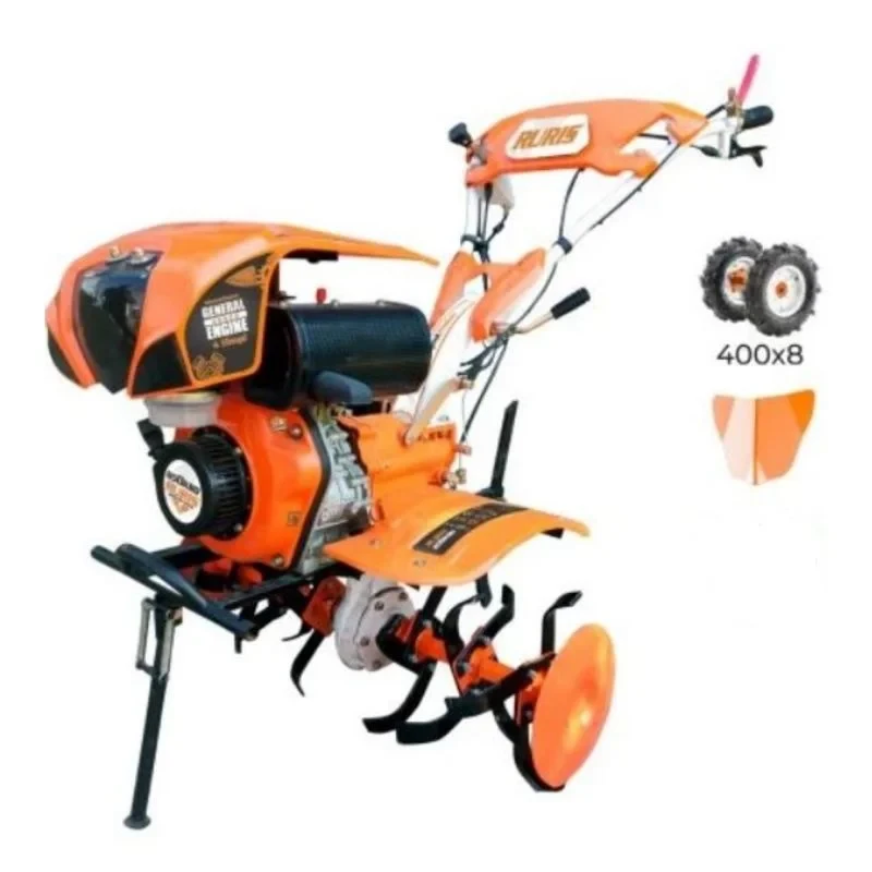 Motosapa diesel Ruris 650KSD, 6 CP, 4 kW, 3 viteze + accesorii