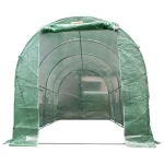 Solariu/Sera 400 x 200 x 200 cm RURIS 400, suprafata 8 mp, 8 ferestre cu plasa insecte, usa rulanta cu fermoar, dimensiune 400 x 200 x 200 cm, structura din teava galvanizata 19 mm