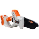 Electroferastrau telescopic cu acumulator RURIS 1424e Power Alfa UP, sina 10 cm, lant 3/8 inch, 1.3 mm, brat 129-170 cm, 1 x Li-Ion 20V, 4Ah, incarcator