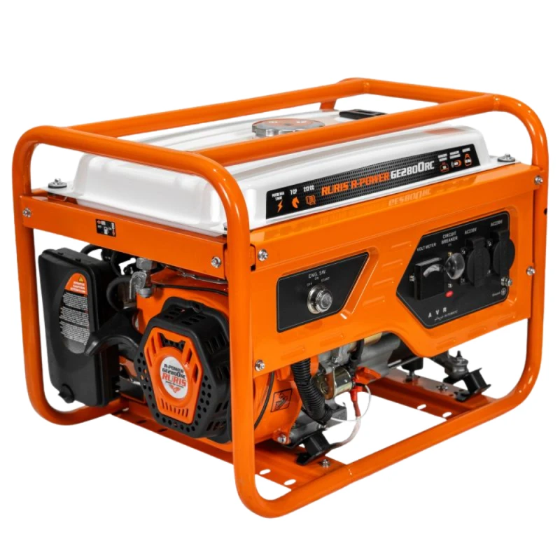 Generator curent electric Ruris R-POWER GE2800RC, 2500W, 7CP, AVR, pornire electrica, telecomanda, rezervor 15L