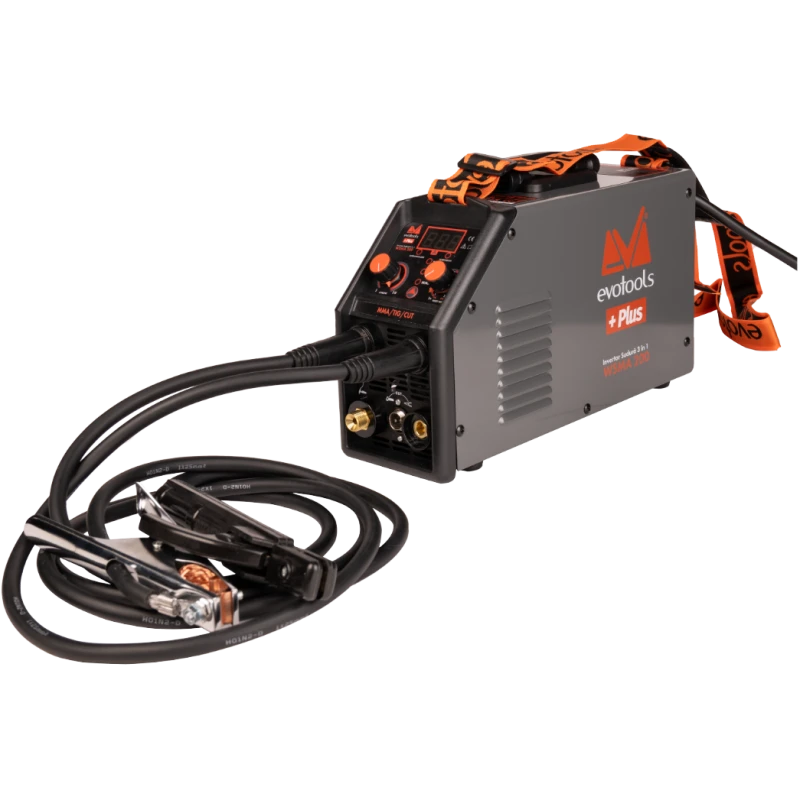 Invertor Sudura 3 in 1 cu Afisaj LED, WSMA200 EvoTools + Plus, Sudura MMA, Sudura TIG, Taiere cu plasma CUT