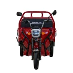 Triciclu Cargo electric BLADE Sprint 3.0 - 2000W, autonomie pana la 70 km, baterie plumb-acid 72V 45Ah, viteza maxima de 25 km/h, conform reglementarilor UE, fara permis, Rosu-Negru